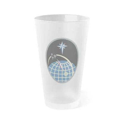 2 Space Operations Squadron (U.S. Space Force) Frosted Pint Glass 16oz Default Title - Go Mug Yourself