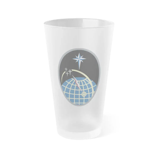 2 Space Operations Squadron (U.S. Space Force) Frosted Pint Glass 16oz Default Title - Go Mug Yourself