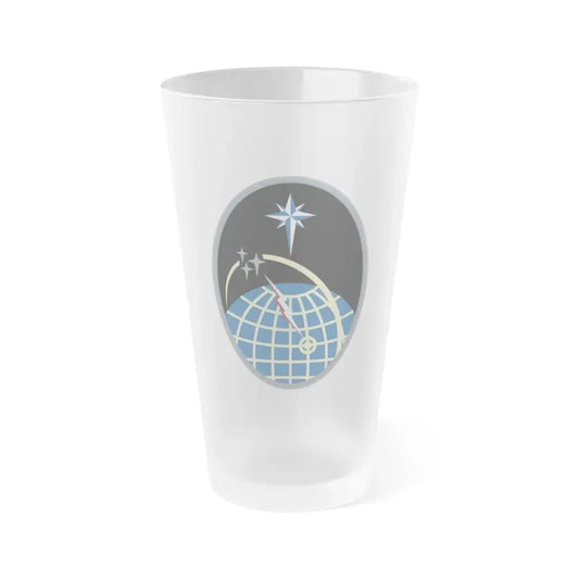 2 Space Operations Squadron (U.S. Space Force) Frosted Pint Glass 16oz Default Title - Go Mug Yourself