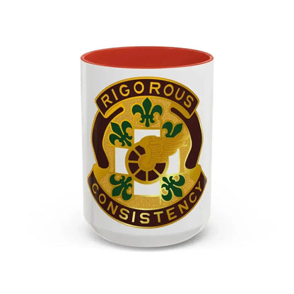 2 Surgical Hospital (U.S. Army) Accent Coffee Mug 15oz Red - Go Mug Yourself