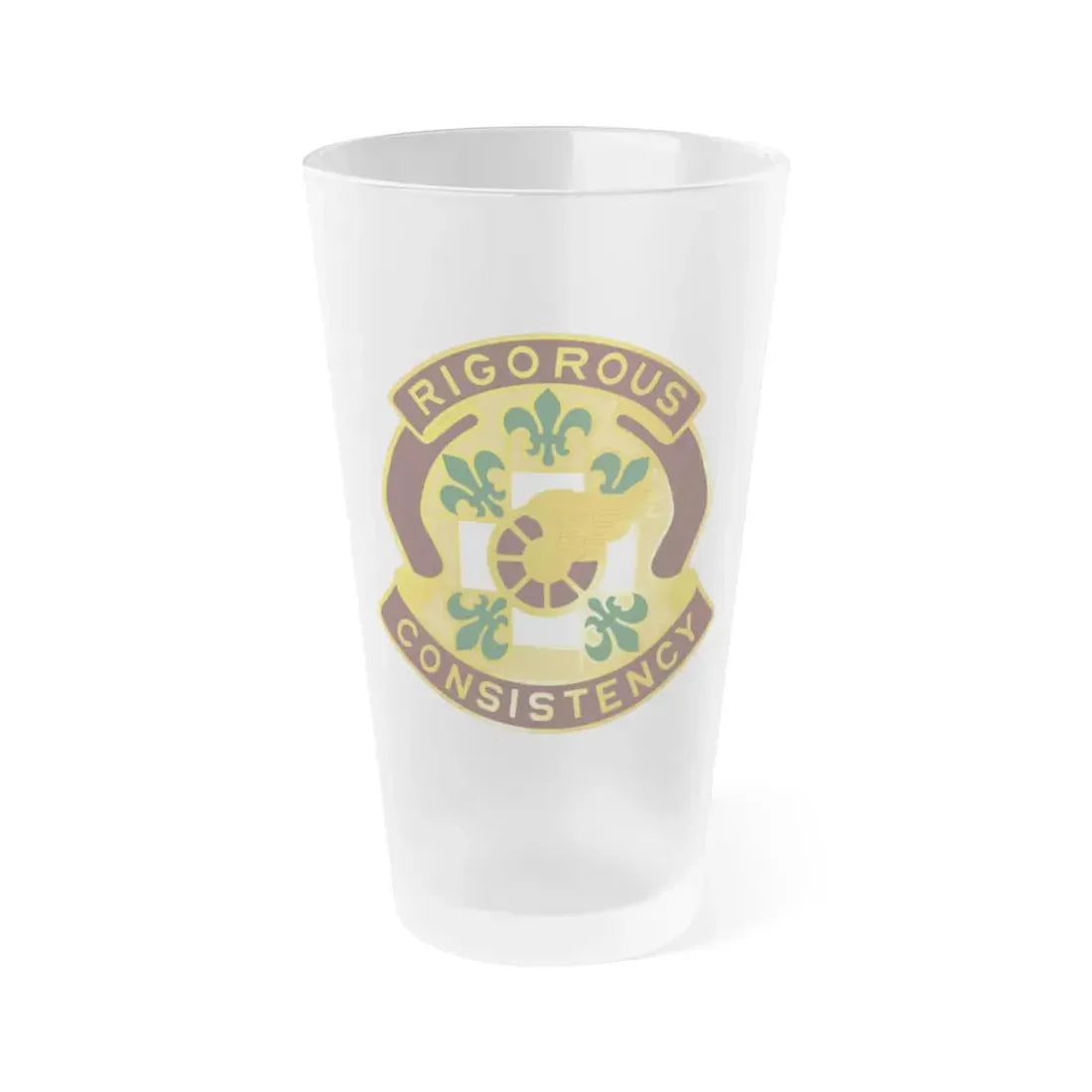 2 Surgical Hospital (U.S. Army) Frosted Pint Glass 16oz Default Title - Go Mug Yourself