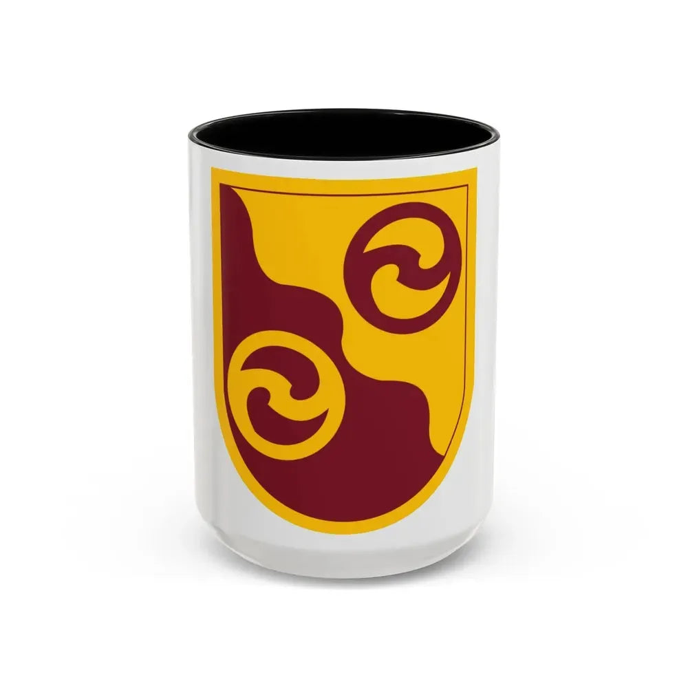 2 Transportation Command (U.S. Army) Accent Coffee Mug 15oz Black - Go Mug Yourself