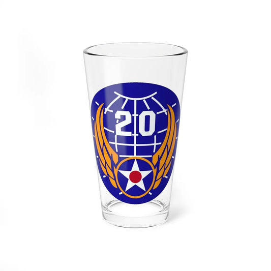 20 Air Force (U.S. Army) Pint Glass 16oz-16oz-Go Mug Yourself