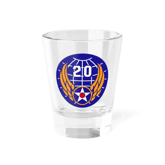 20 Air Force (U.S. Army) Shot Glass 1.5oz 1.5oz - Go Mug Yourself