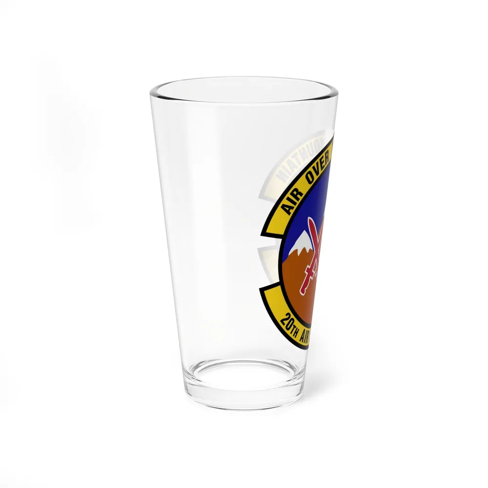 20 Air Support Operations Squadron ACC (U.S. Air Force) Pint Glass 16oz-Go Mug Yourself