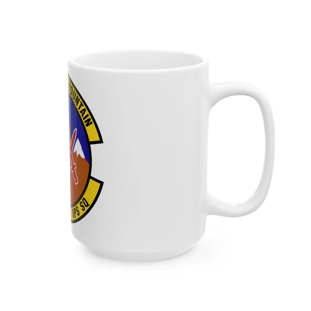 20 Air Support Operations Squadron ACC (U.S. Air Force) White Coffee Mug-Go Mug Yourself