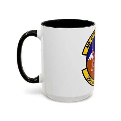 20 Air Support Operations Squadron ACC (U.S. Air Force) Accent Coffee Mug - Go Mug Yourself