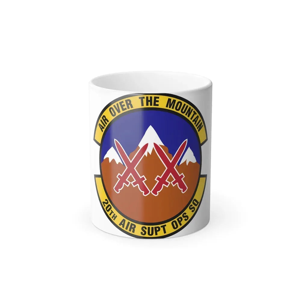 20 Air Support Operations Squadron ACC (U.S. Air Force) Color Changing Coffee Mug 11oz - Go Mug Yourself