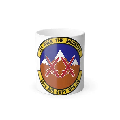 20 Air Support Operations Squadron ACC (U.S. Air Force) Color Changing Coffee Mug 11oz - Go Mug Yourself