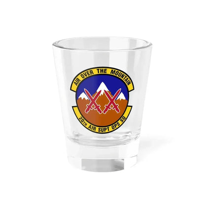 20 Air Support Operations Squadron ACC (U.S. Air Force) Shot Glass 1.5oz 1.5oz - Go Mug Yourself