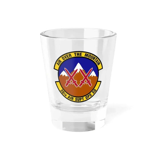 20 Air Support Operations Squadron ACC (U.S. Air Force) Shot Glass 1.5oz 1.5oz - Go Mug Yourself