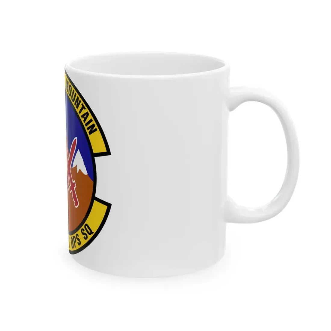 20 Air Support Operations Squadron ACC (U.S. Air Force) White Coffee Mug - Go Mug Yourself