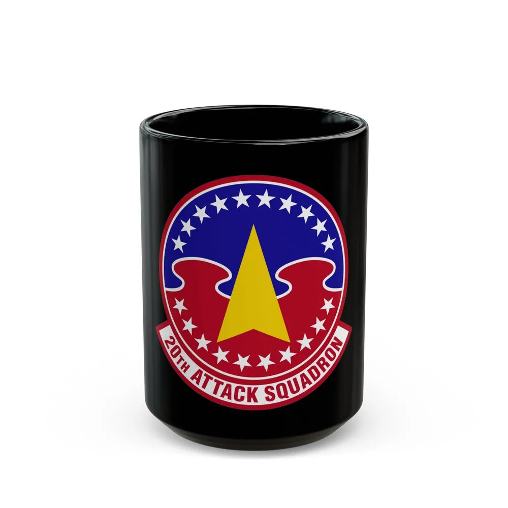 20 Attack Squadron ACC (U.S. Air Force) Black Coffee Mug-15oz-Go Mug Yourself