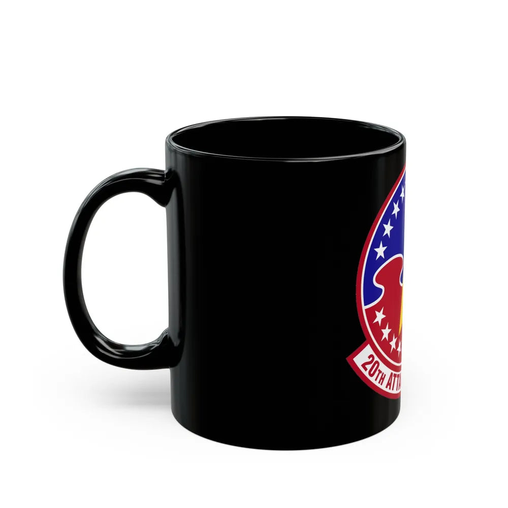 20 Attack Squadron ACC (U.S. Air Force) Black Coffee Mug-Go Mug Yourself