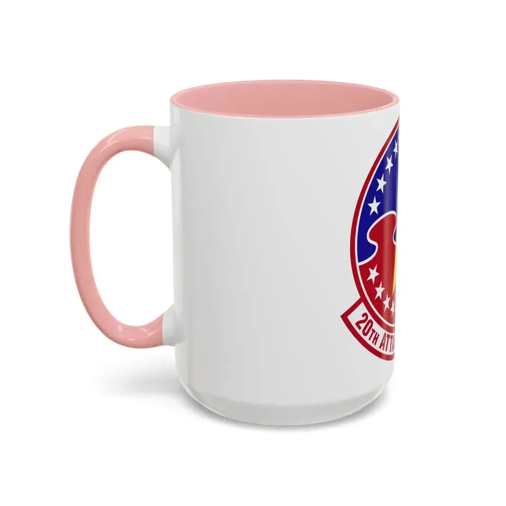 20 Attack Squadron ACC (U.S. Air Force) Accent Coffee Mug - Go Mug Yourself
