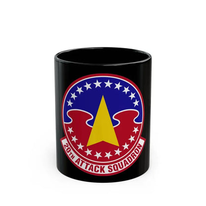 20 Attack Squadron ACC (U.S. Air Force) Black Coffee Mug 11oz - Go Mug Yourself