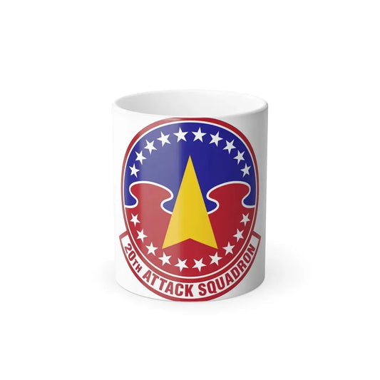 20 Attack Squadron ACC (U.S. Air Force) Color Changing Coffee Mug 11oz - Go Mug Yourself