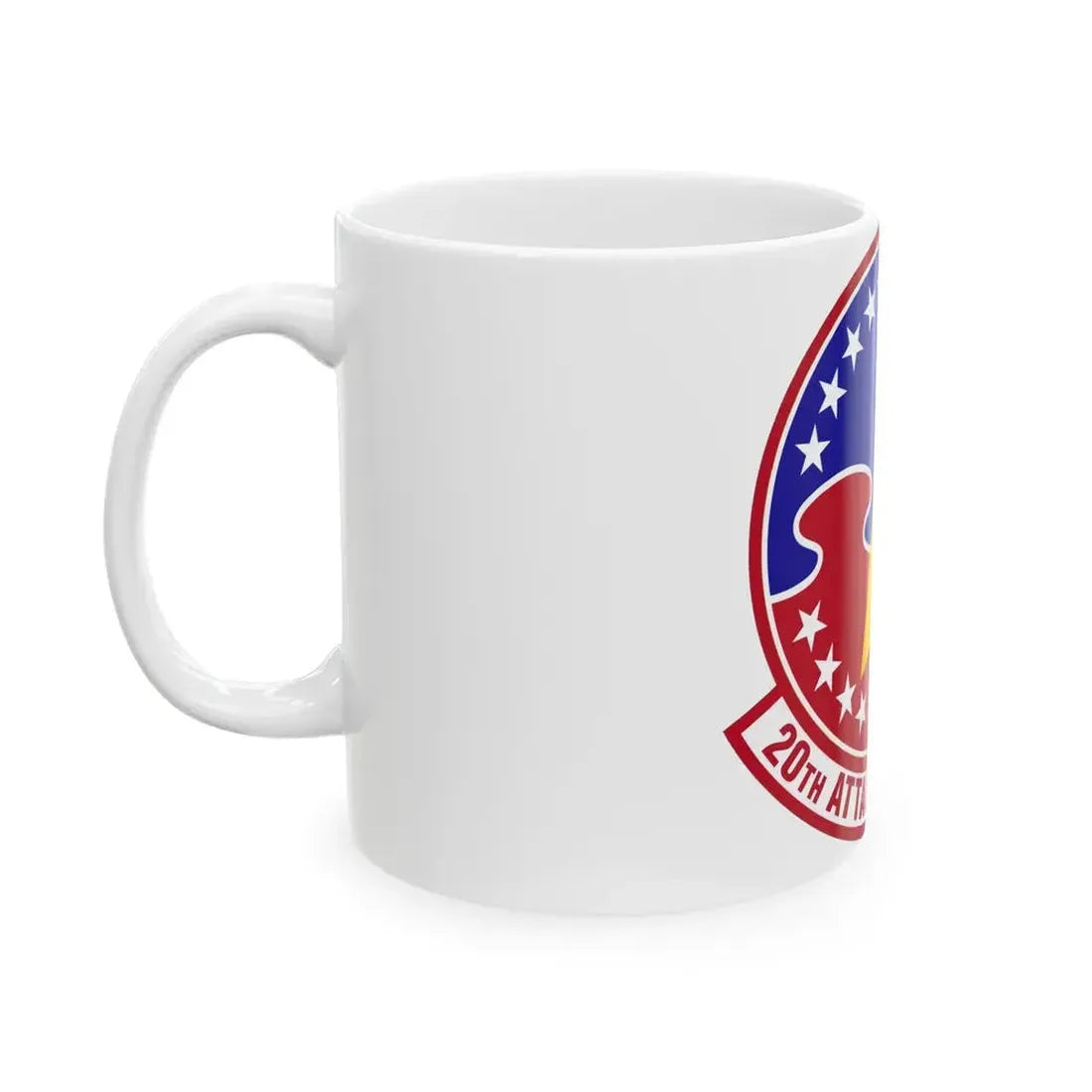 20 Attack Squadron ACC (U.S. Air Force) White Coffee Mug - Go Mug Yourself