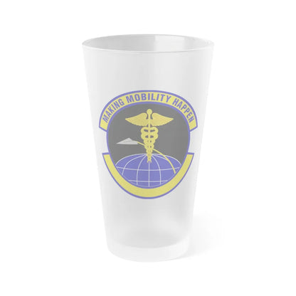 20 Healthcare Operations Squadron ACC (U.S. Air Force) Frosted Pint Glass 16oz-16oz-Frosted-Go Mug Yourself