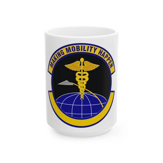 20 Healthcare Operations Squadron ACC (U.S. Air Force) White Coffee Mug-15oz-Go Mug Yourself