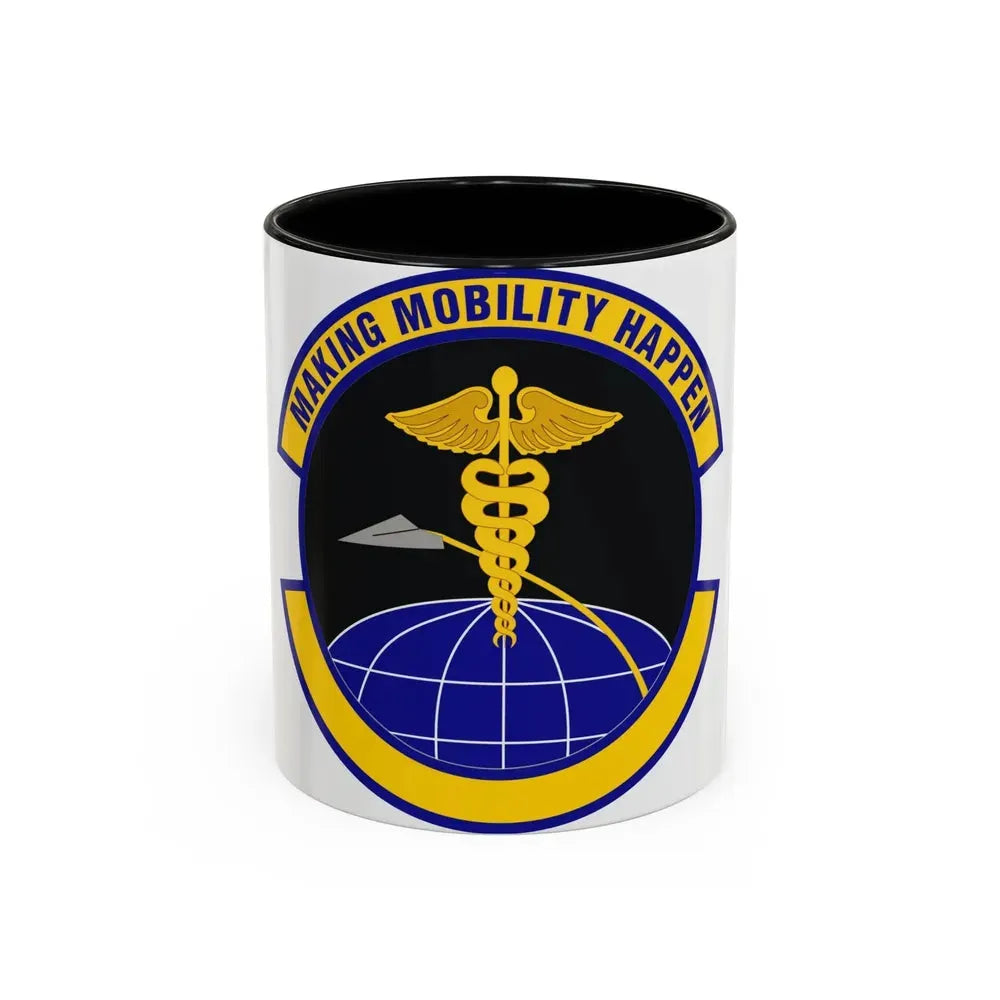20 Healthcare Operations Squadron ACC (U.S. Air Force) Accent Coffee Mug 11oz Black - Go Mug Yourself