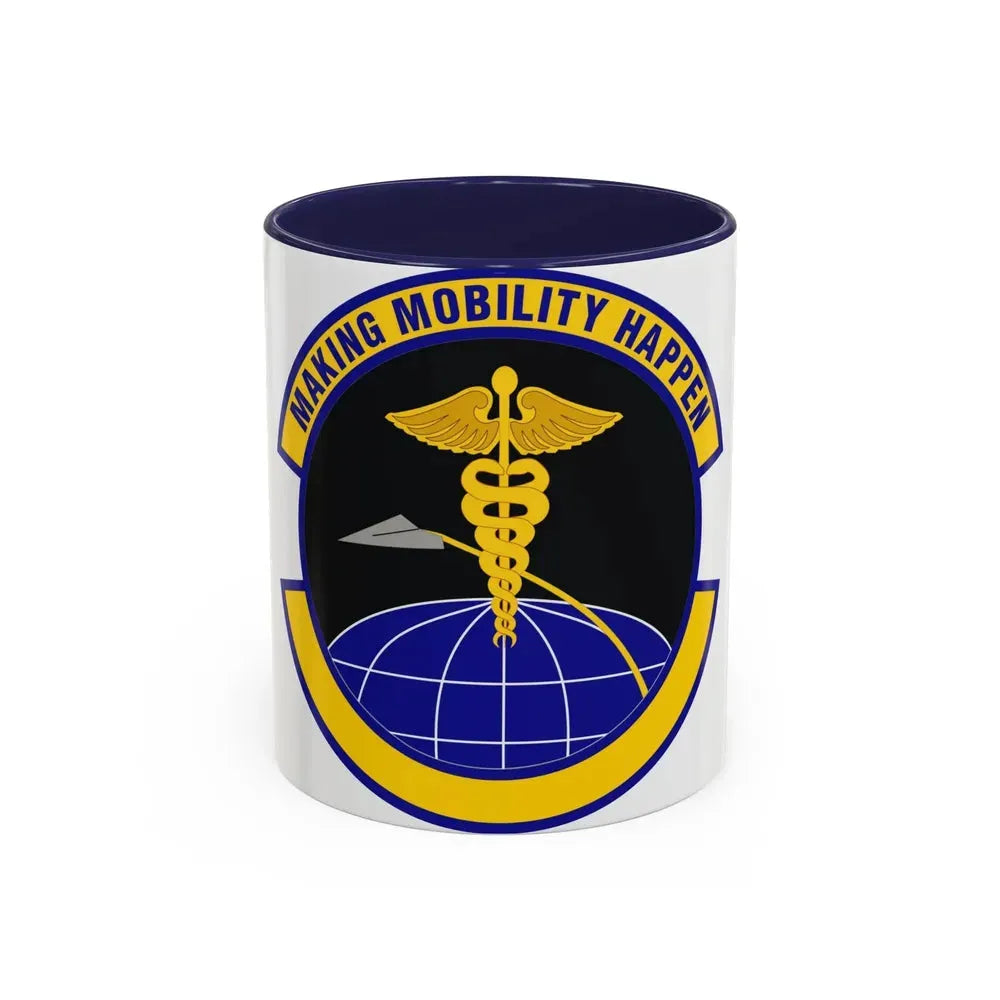 20 Healthcare Operations Squadron ACC (U.S. Air Force) Accent Coffee Mug 11oz Navy - Go Mug Yourself