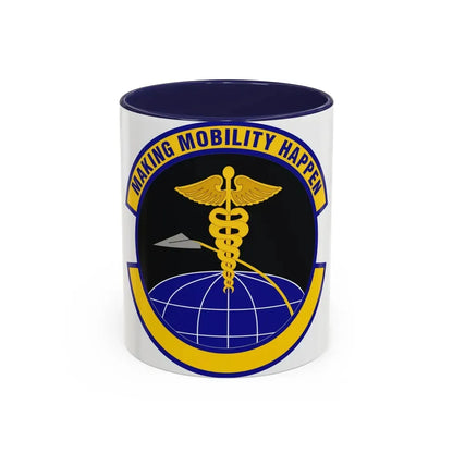 20 Healthcare Operations Squadron ACC (U.S. Air Force) Accent Coffee Mug 11oz Navy - Go Mug Yourself
