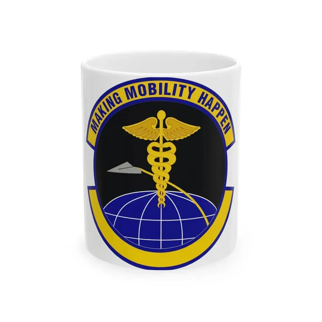 20 Healthcare Operations Squadron ACC (U.S. Air Force) White Coffee Mug 11oz - Go Mug Yourself