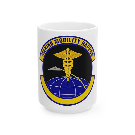 20 Healthcare Operations Squadron ACC (U.S. Air Force) White Coffee Mug 15oz - Go Mug Yourself