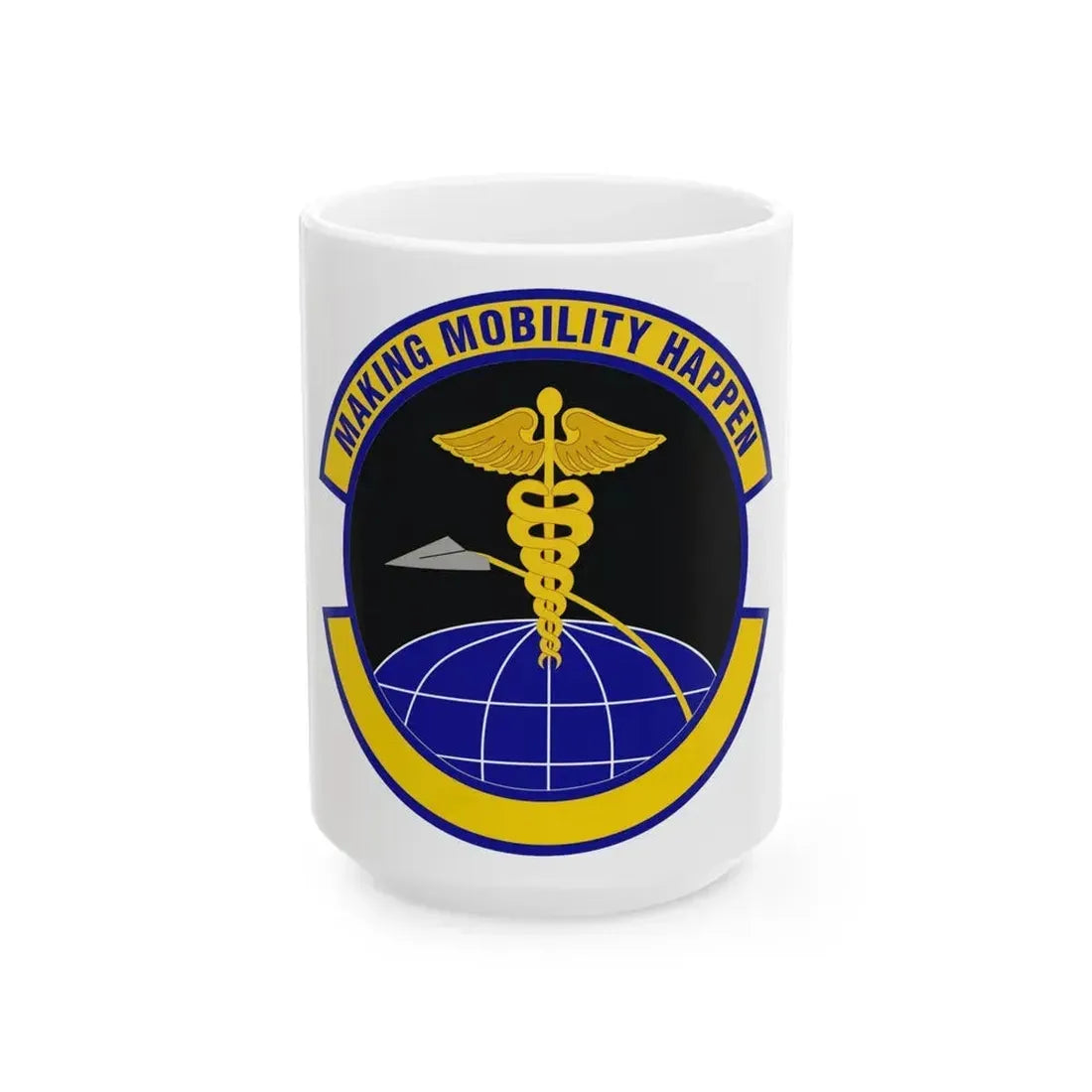 20 Healthcare Operations Squadron ACC (U.S. Air Force) White Coffee Mug 15oz - Go Mug Yourself