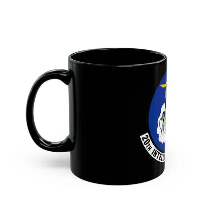 20 Intelligence Squadron ACC (U.S. Air Force) Black Coffee Mug-Go Mug Yourself