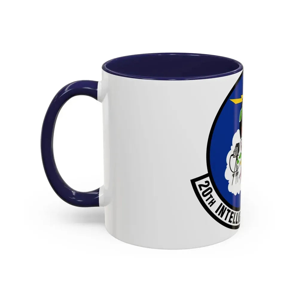 20 Intelligence Squadron ACC (U.S. Air Force) Accent Coffee Mug - Go Mug Yourself
