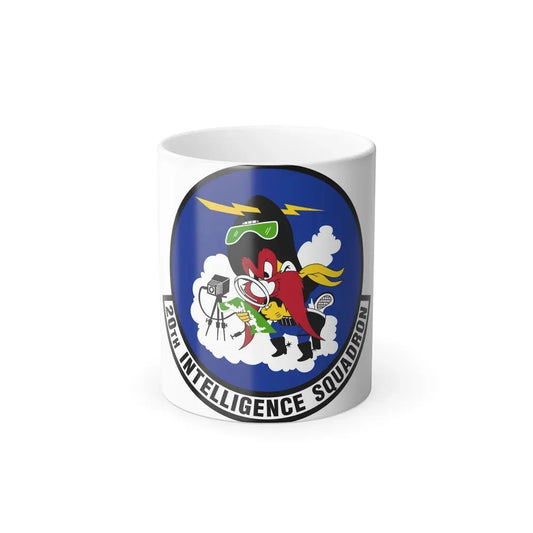 20 Intelligence Squadron ACC (U.S. Air Force) Color Changing Coffee Mug 11oz - Go Mug Yourself