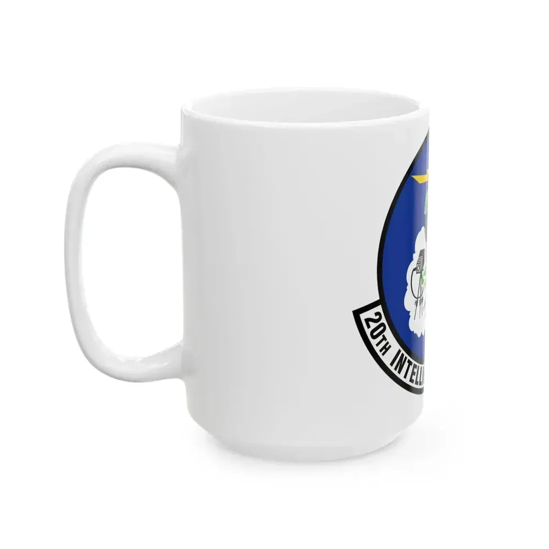 20 Intelligence Squadron ACC (U.S. Air Force) White Coffee Mug - Go Mug Yourself