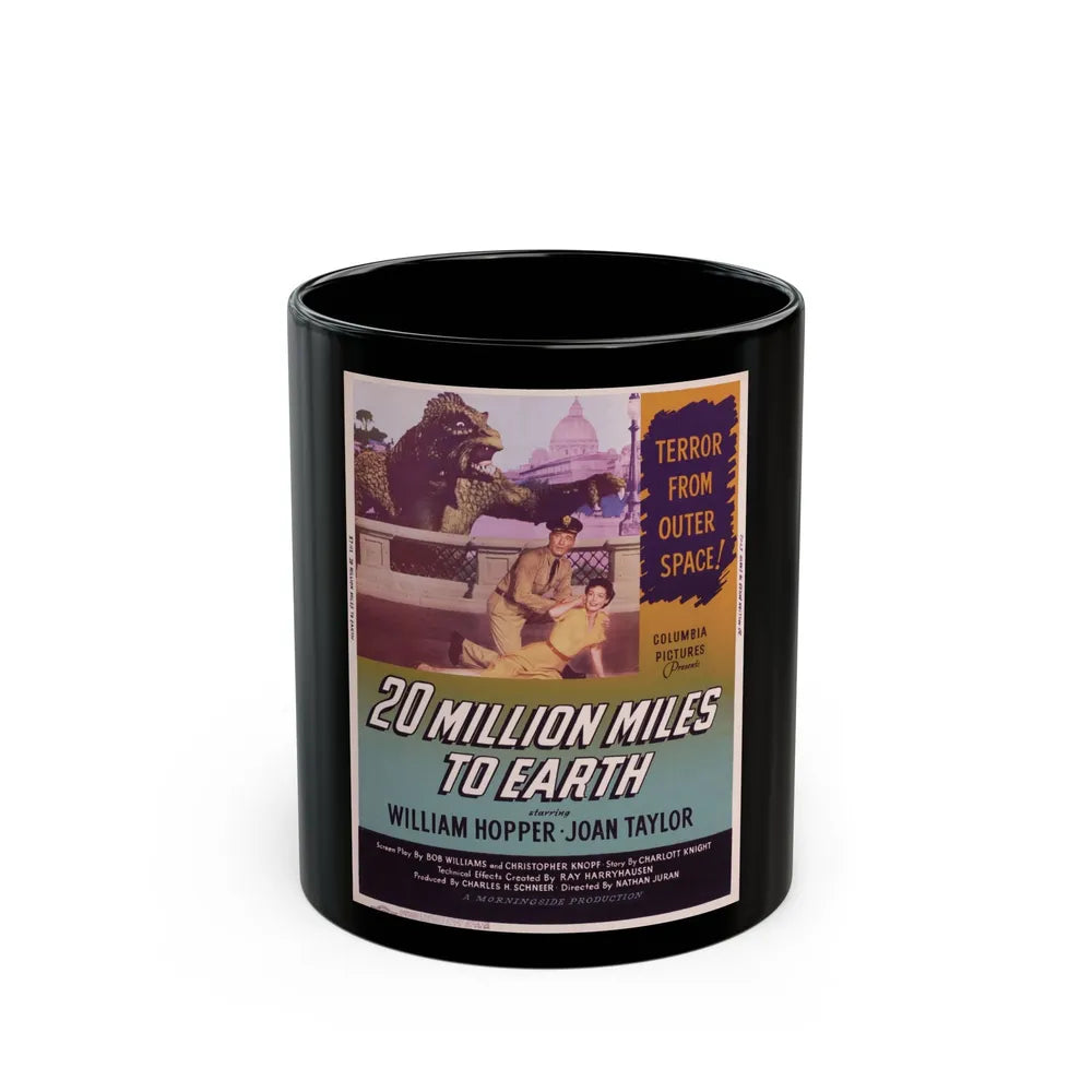 20 MILLION MILES TO EARTH (4) Movie Poster - Black Coffee Mug-11oz-Go Mug Yourself