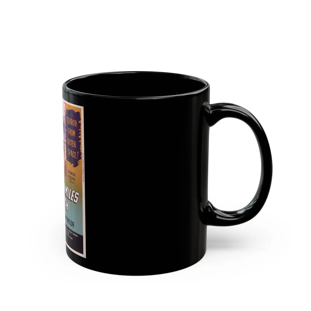 20 MILLION MILES TO EARTH (4) Movie Poster - Black Coffee Mug-Go Mug Yourself