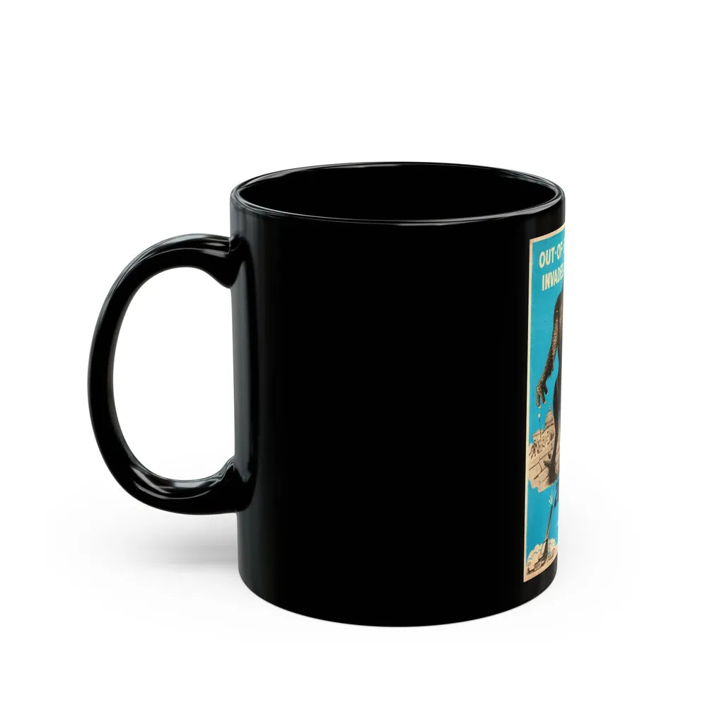 20 MILLION MILES TO EARTH (5) Movie Poster - Black Coffee Mug-Go Mug Yourself