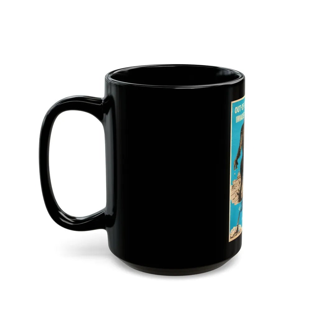 20 MILLION MILES TO EARTH (5) Movie Poster - Black Coffee Mug-Go Mug Yourself