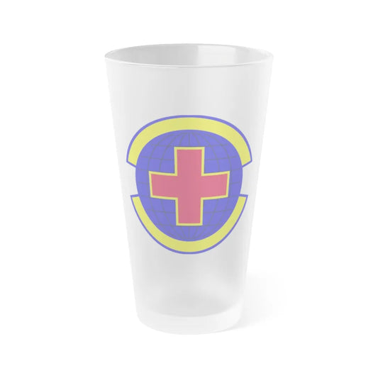 20 Operational Medical Readiness Squadron ACC (U.S. Air Force) Frosted Pint Glass 16oz-16oz-Frosted-Go Mug Yourself