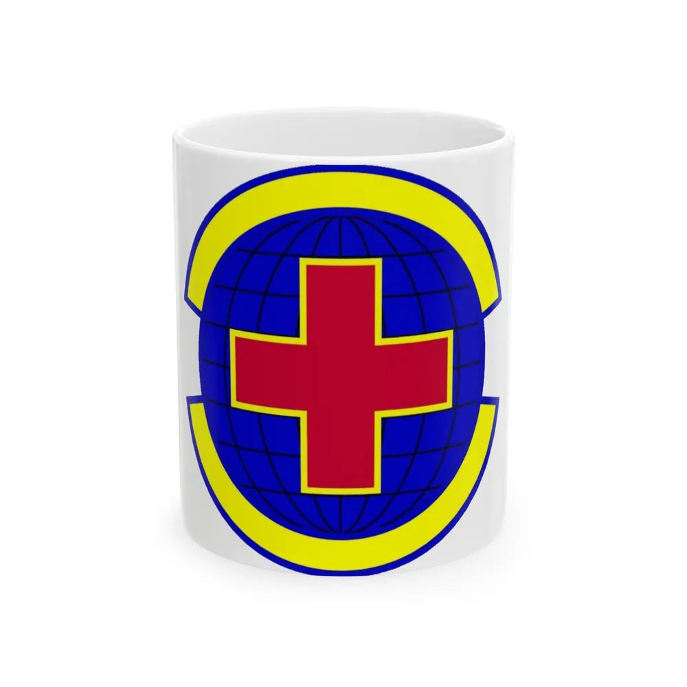 20 Operational Medical Readiness Squadron ACC (U.S. Air Force) White Coffee Mug-11oz-Go Mug Yourself