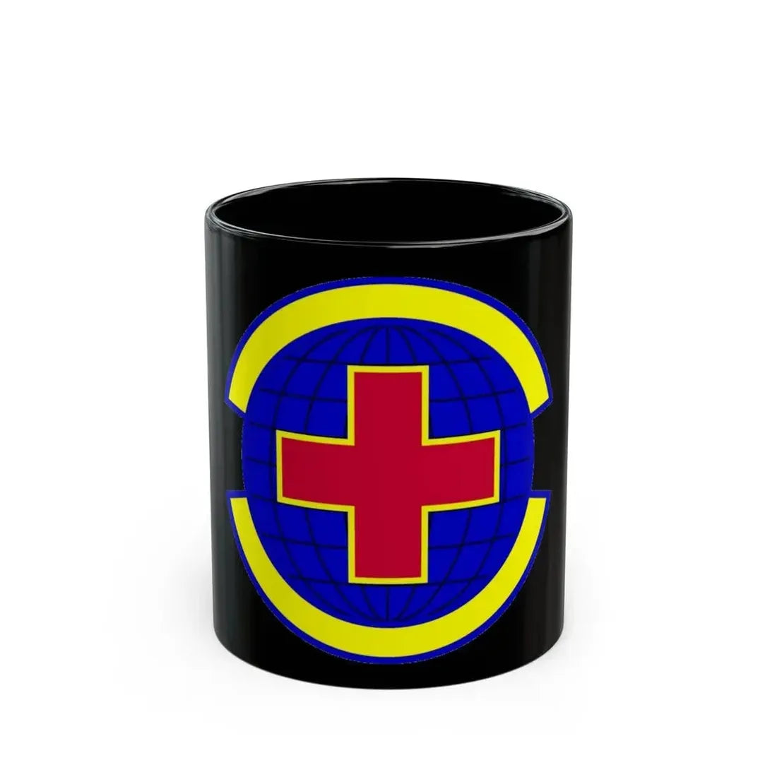 20 Operational Medical Readiness Squadron ACC (U.S. Air Force) Black Coffee Mug 11oz - Go Mug Yourself