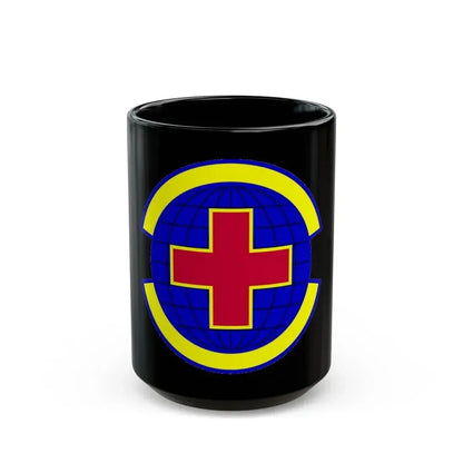 20 Operational Medical Readiness Squadron ACC (U.S. Air Force) Black Coffee Mug 15oz - Go Mug Yourself
