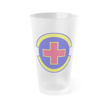 20 Operational Medical Readiness Squadron ACC (U.S. Air Force) Frosted Pint Glass 16oz 16oz Frosted - Go Mug Yourself