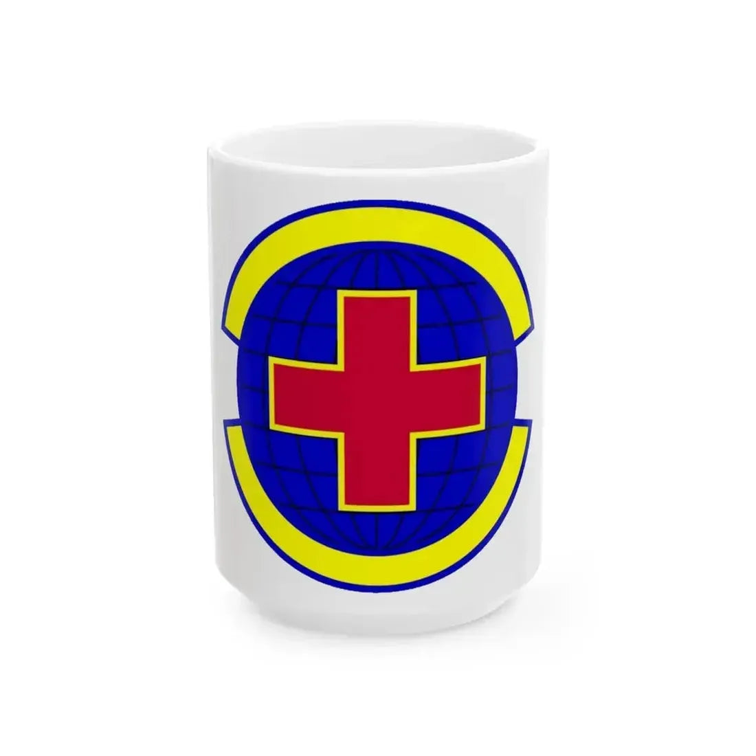20 Operational Medical Readiness Squadron ACC (U.S. Air Force) White Coffee Mug 15oz - Go Mug Yourself