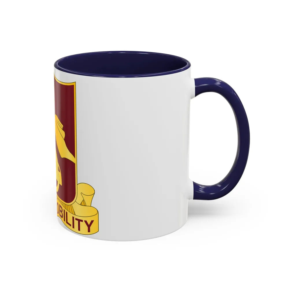 20 Transportation Battalion (U.S. Army) Accent Coffee Mug-Go Mug Yourself