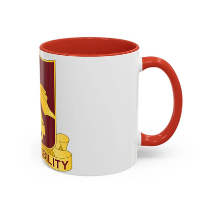 20 Transportation Battalion (U.S. Army) Accent Coffee Mug-Go Mug Yourself