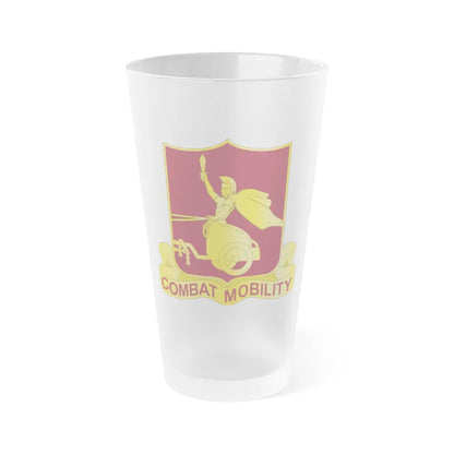 20 Transportation Battalion (U.S. Army) Frosted Pint Glass 16oz-Go Mug Yourself