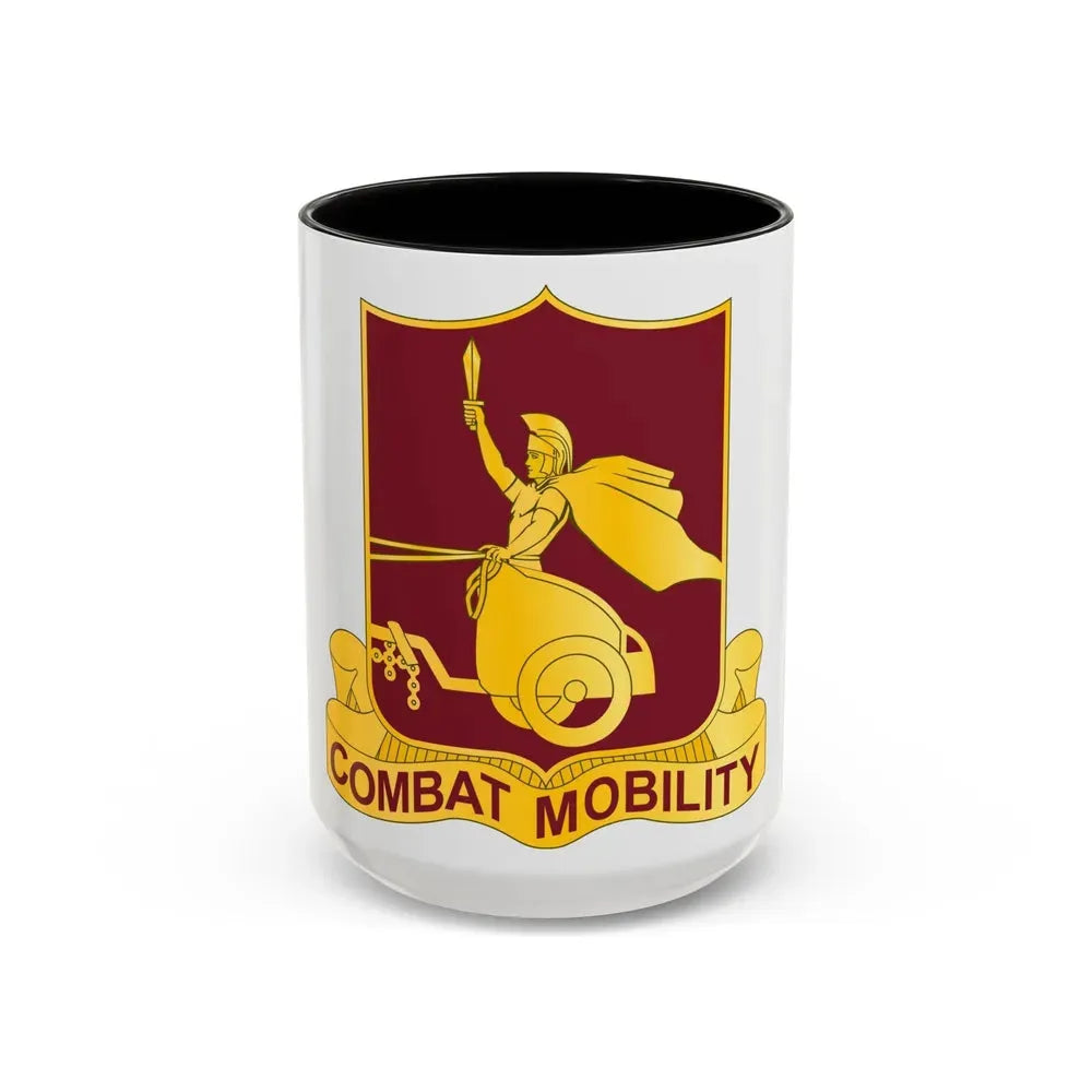 20 Transportation Battalion (U.S. Army) Accent Coffee Mug 15oz Black - Go Mug Yourself