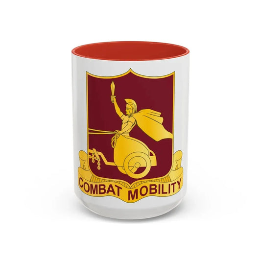 20 Transportation Battalion (U.S. Army) Accent Coffee Mug 15oz Pink - Go Mug Yourself
