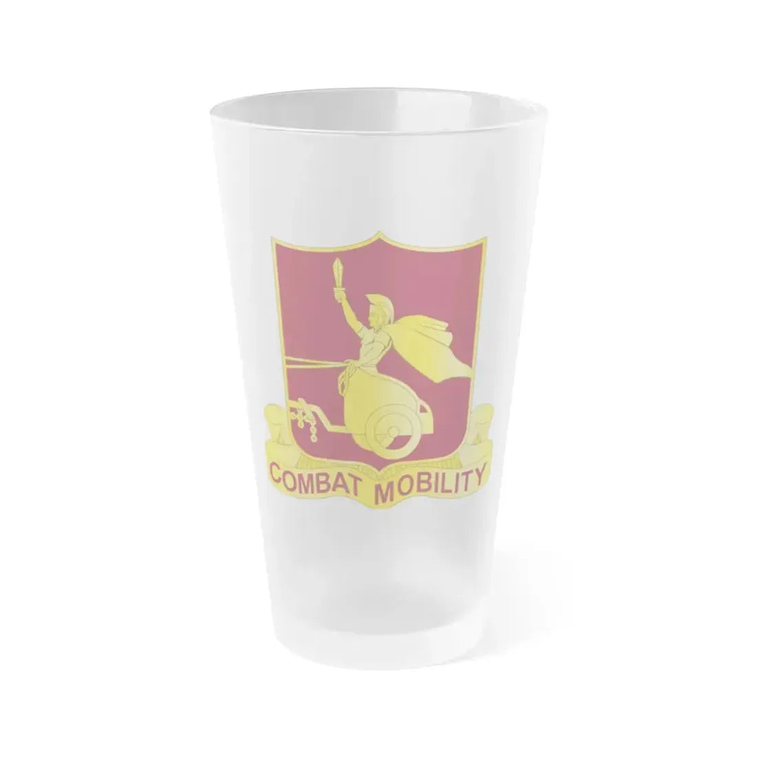 20 Transportation Battalion (U.S. Army) Frosted Pint Glass 16oz Default Title - Go Mug Yourself